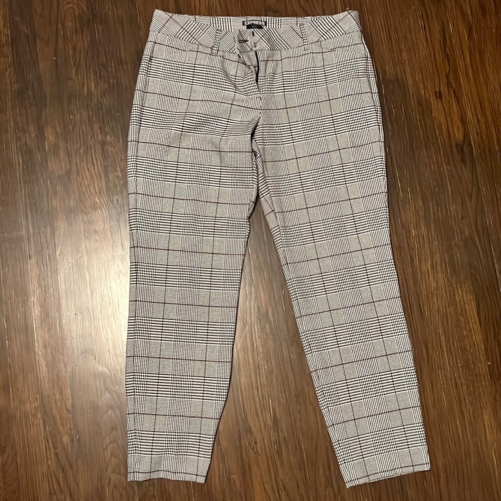 Express Editor Straight Leg Work Dress Pants